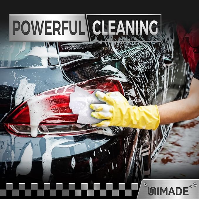 UNIMADE Microfiber Cleaning Cloth, 24 Pack Reusable Microfiber Towels for Cars Lint Free Cleaning Shop Towel Rags for Home Kitchen Automotive Bar Mechanic Restaurant Garage, 11"x 12", White