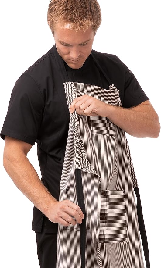 Chef Works Unisex Portland Chefs Bib Apron