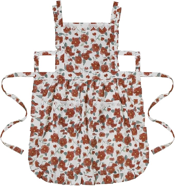 Funny Aprons for Women with Pockets, Kitchen Cooking Grilling Bbq Cute Chef Apron, Mothers Day Birthday Gifts for Women