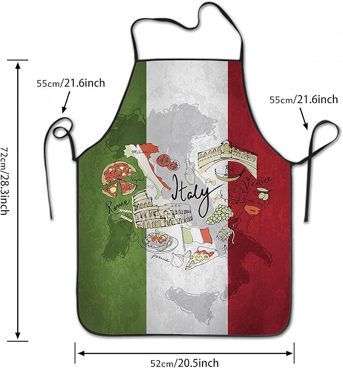 Funny Apron for Men Women Baking Gardening Sewing BBQ Waterproof Cute Gifts