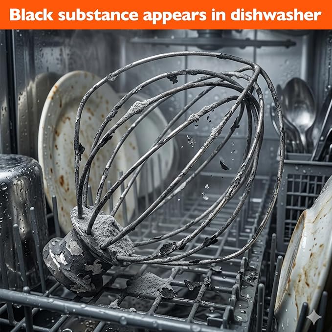 KN256WW Stainless Steel 6-Wire Mixer, for Kitchenaid Whisk Attachment, Compatible with 5plus-6Quart Bowl Lift Stand Mixer, Food Grade, Suitable for Mixing Cream and Cake, Dishwasher Washable