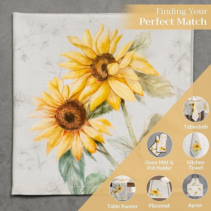 Maison d' Hermine Cloth Napkins Set of 4 100% Cotton Everyday Reusable Square Napkins Cloth Washable Dinner Party Wedding Restaurant Gifts for Mothers Day Spring/Summer (Candice, 20" x 20")