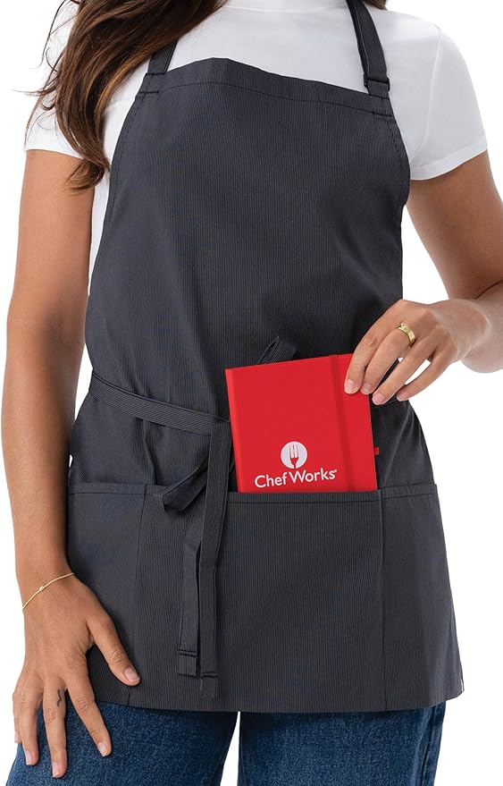 Chef Works Unisex Three Pocket Apron