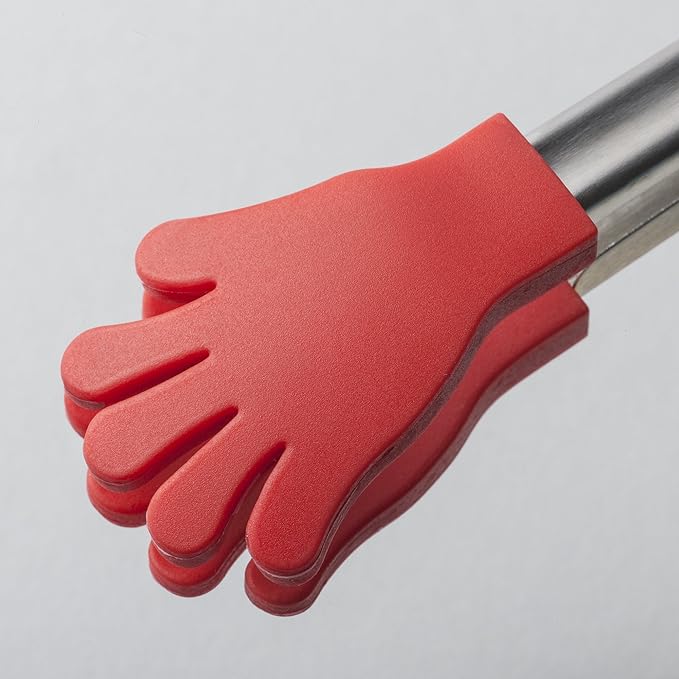Kitchen Innovations J130DISP 7" Silicone Handy Tong
