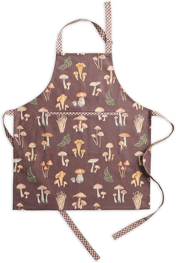 Maison d' Hermine 100% Cotton Apron for women with Pocket Kitchen Chef Apron for Men Cooking Mothers Day Gifts