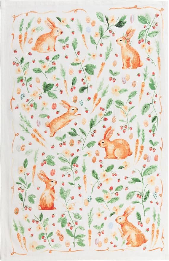 Now Designs Danica Easter Meadow Bakers Floursacks 3ct, 3 CT