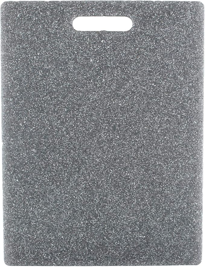 Dexas Superboard Cutting Board with Handle 11 x 14.5 inch Heavy Granite, Kitchen Prep Board, Dishwasher Safe, Non-Porous Poly Surface, Made in USA
