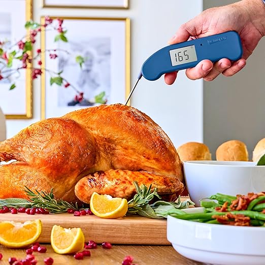 ThermoWorks Thermapen ONE, No. 1 Recommended Instant-Read Thermometer - Nautical Blue