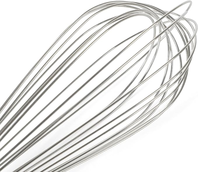 Martha Stewart Richburn 12-Inch Stainless Steel Balloon Whisk – Satin Finish, Durable Kitchen Whisk for Mixing and Whipping