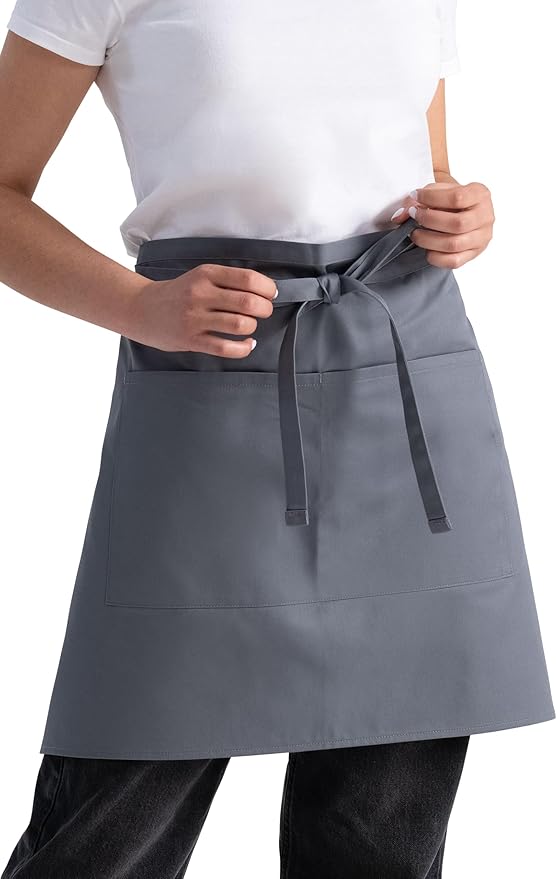 Chef Works Unisex Half Bistro Server Apron