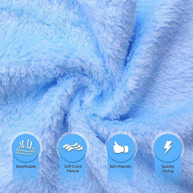 30 Pack Kitchen Dishcloths, Super Absorbent Coral Fleece Cleaning Cloths, Dish Cloths, Multipurpose Reusable Washcloths, Fast Drying Dish Rags for Clean Table, Glass 7 x 9 Inch (Multicolor)