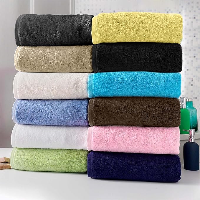 Classic Turkish Towels CTT - Premium Turkish Jumbo Bath Sheet, 100% Turkish Cotton, Absorbent & Ultra Comfy Bath Towel Sheets for Hotel & Spa | 40"x80" (Grey)