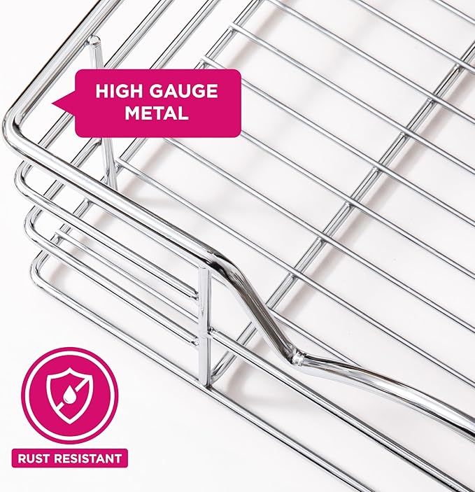 HOLDN’ STORAGE Pull Out Cabinet Organizer, Slide Out Drawer for Kitchen Cabinets & Pantry, Roll Out Shelf for Pots, Pans & Under Sink Storage, Heavy-Duty Full-Extension, 28" W x 21" D x 5" H
