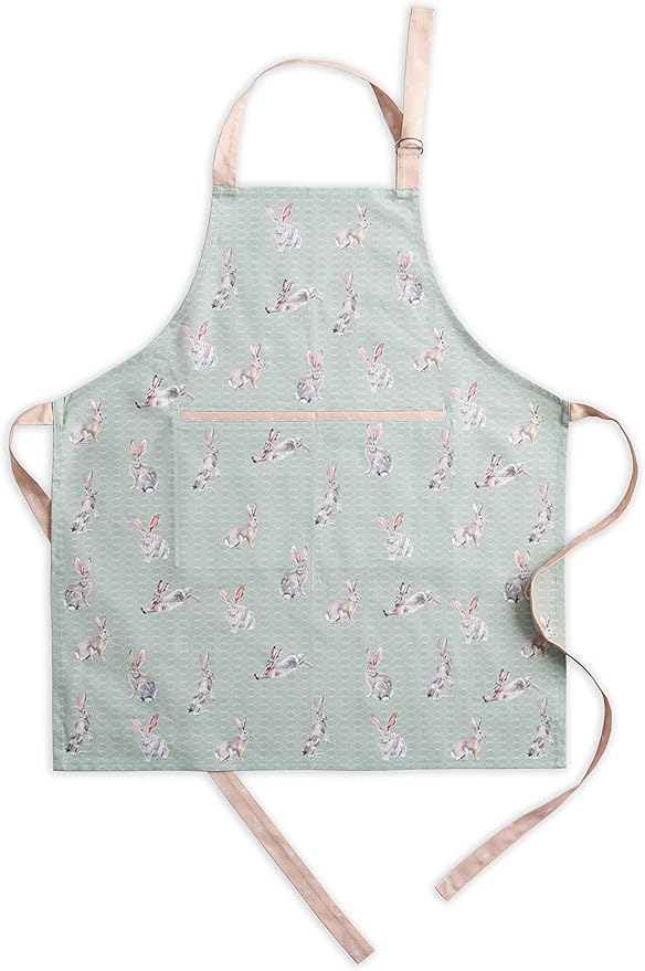 Maison d' Hermine 100% Cotton Apron for women with Pocket Kitchen Chef Apron for Men Cooking Mothers Day Gifts