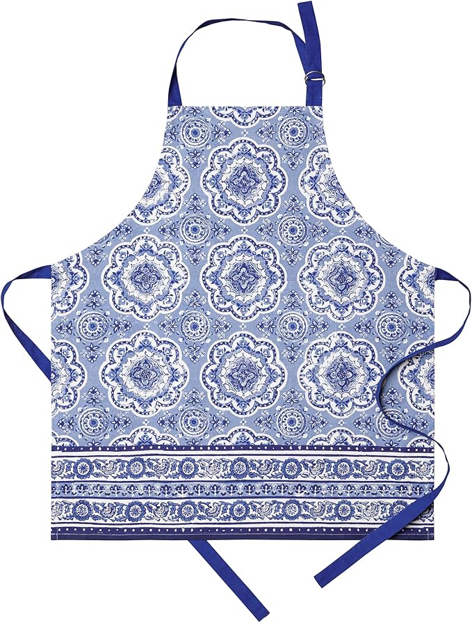 Maison d' Hermine 100% Cotton Apron for women with Pocket Kitchen Chef Apron for Men Cooking Mothers Day Gifts