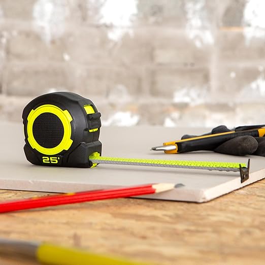 Komelon 25' Retraction Control Tape Measure