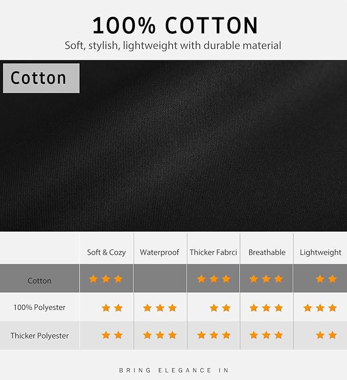 Syntus Apron for Men Women, Adjustable Cooking Kitchen Chef Aprons with 2 Pockets, Cotton/Polycotton/Polyester