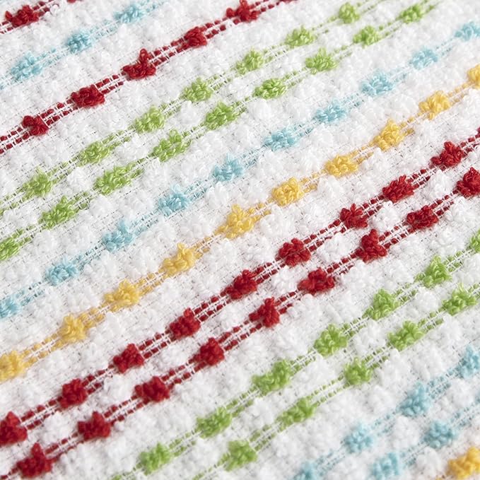 Ritz Pebble Bar Mop, Multicolor, 4 Towel Set