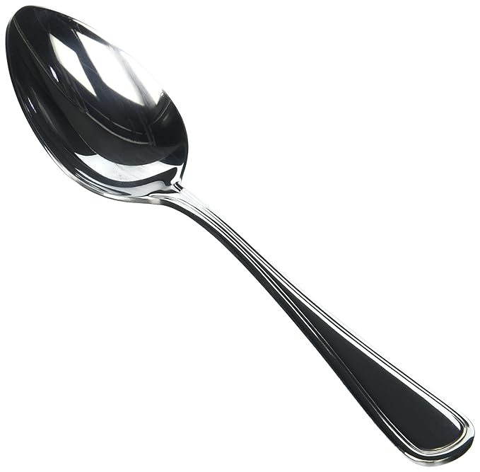 Winco Shangarila Stainless-Steel Tablespoon, Extra Heavyweight, 9.5" (12 Pack)