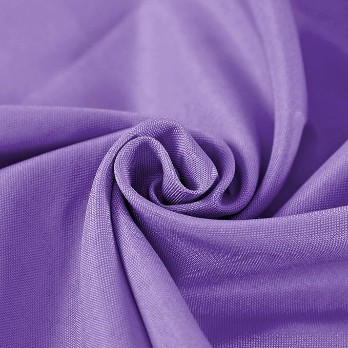Cloth Napkins 20x20 inch Washable Polyester Dinner Napkins Soft Table Napkins for Wedding Party Dining Banquet(Purple,50PCS)