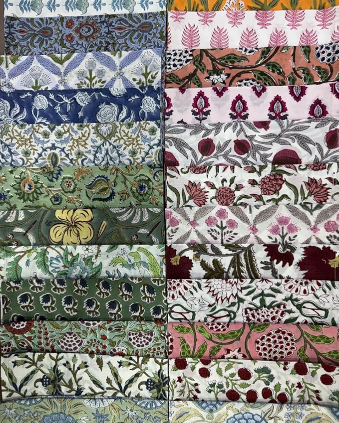 Ridhi Napkin, Kitchen Towels, Table Decor, Table Linen, Cotton Napkins, Cloth Napkins, Set of 6, Size 20"x 20", Block Print Lunch, Dinner Napkins