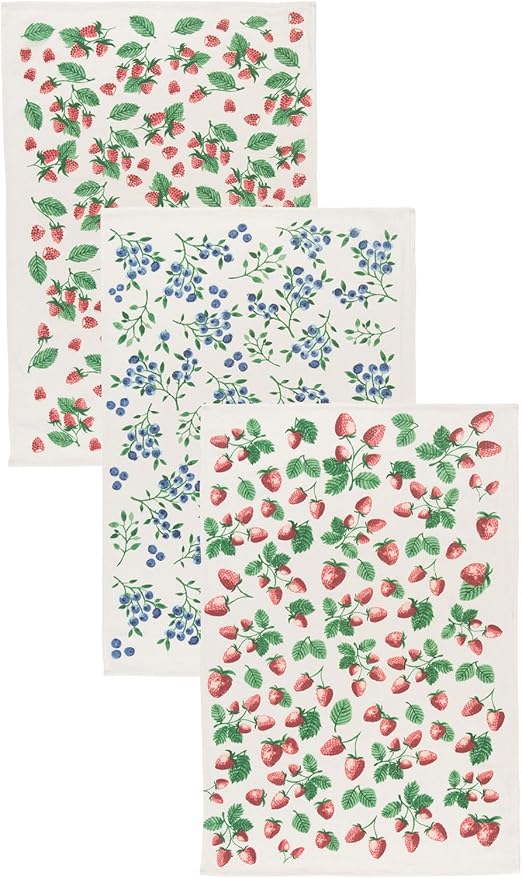 Berry Patch Floursack Towels (Set of 3)
