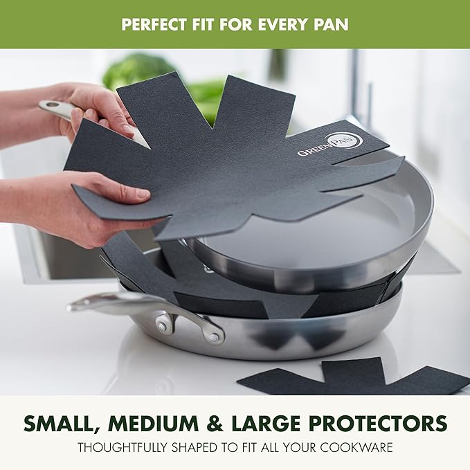 GreenPan Pan Protectors, Set of 3