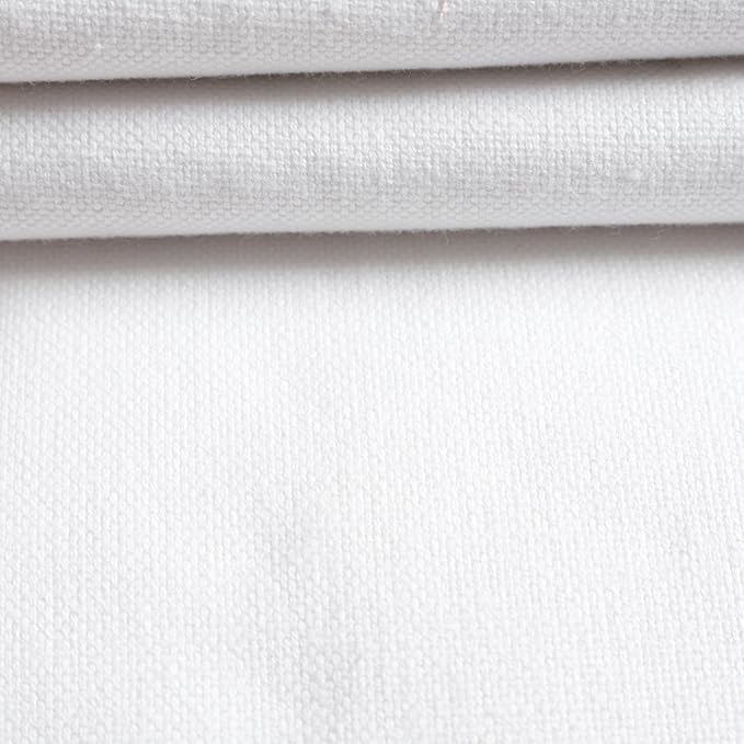 KAF Home White Kitchen Towels, 10 Pack, 100% Cotton - 20 x 30, Soft and Functional Multi-Purpose, Baking, Cooking, Cleaning, Printing, Monogramming, and Embroidery (Plain Weave)