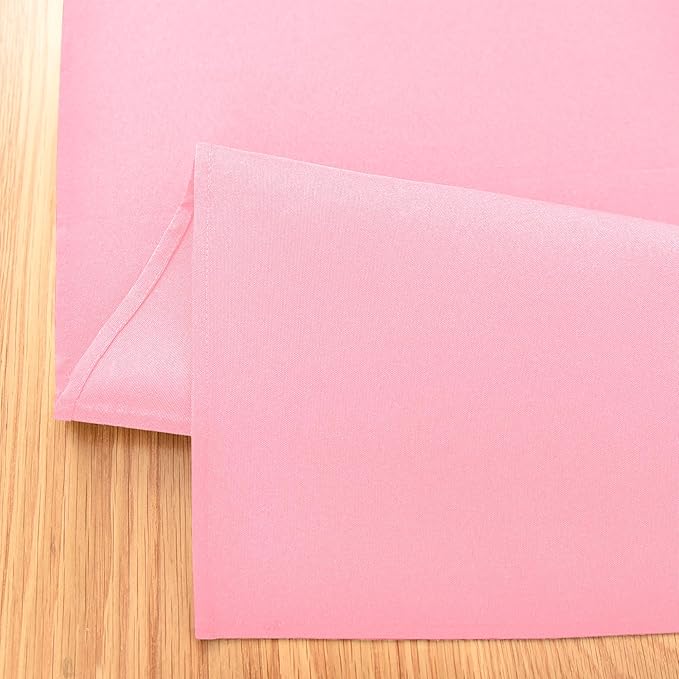 Farmhouse Pink Table Runner Dining Table Runners 60 Inches Long Coffee Table Runner for Dresser Living Room Bedroom Holiday Party Banquet 12X60 Inch