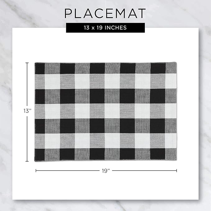 DII Southwest Collection Tabletop, Placemat Set, Spice, 6 Piece