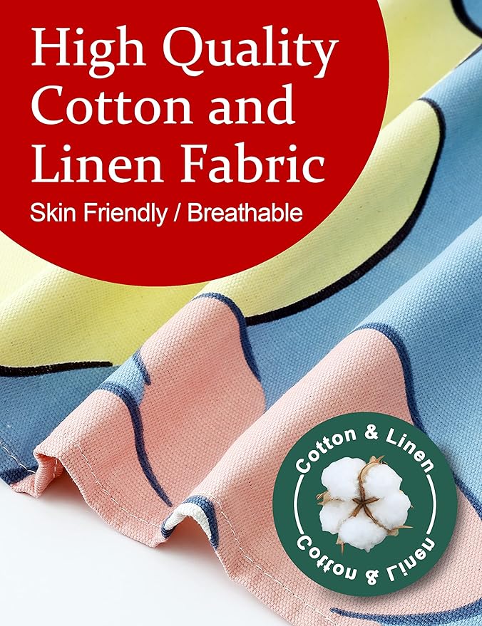 Big Plus Size Aprons for Women with Pockets Cotton Linen Baking Kitchen Cooking