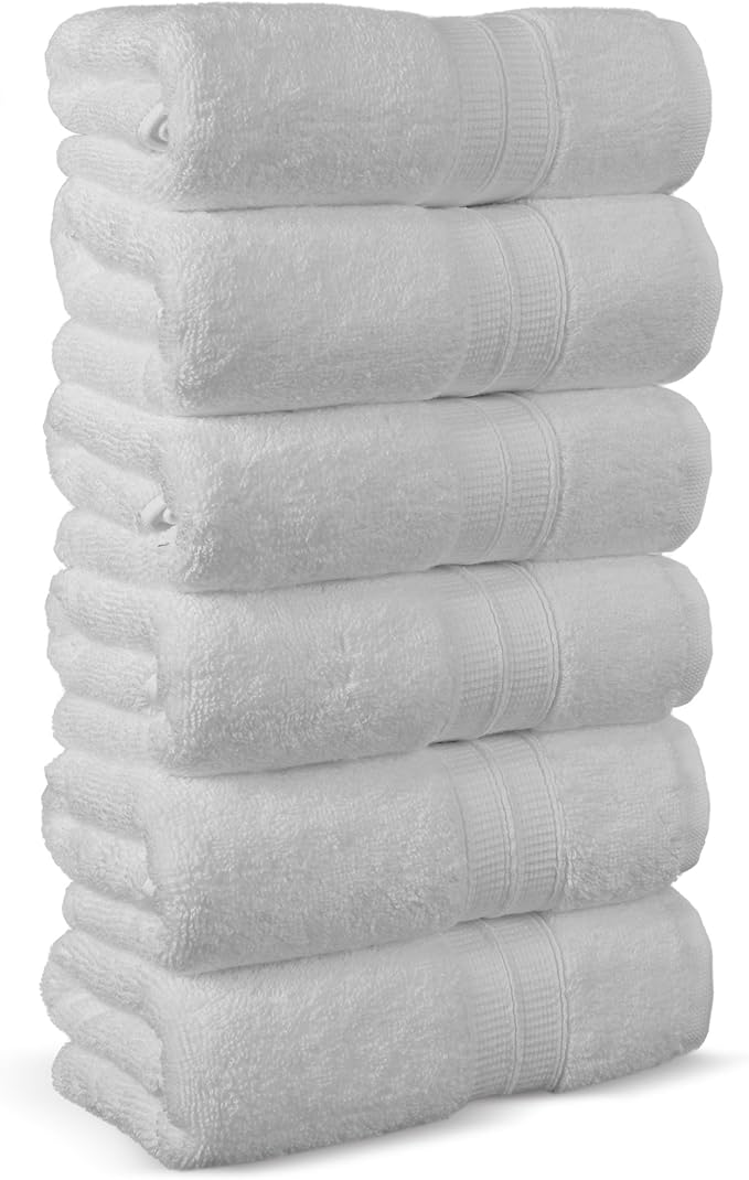 Chakir Turkish Linens Soft & Absorbent 100% Cotton Premium Turkish Towels for Bathroom