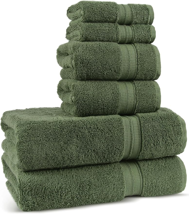 Chakir Turkish Linens Soft & Absorbent 100% Cotton Premium Turkish Towels for Bathroom