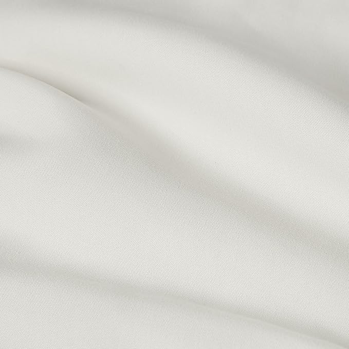 Amazon Basics Reusable Stain and Wrinkle Resistant Cloth Napkins, 17 x 17 inches, White, 12-Pack