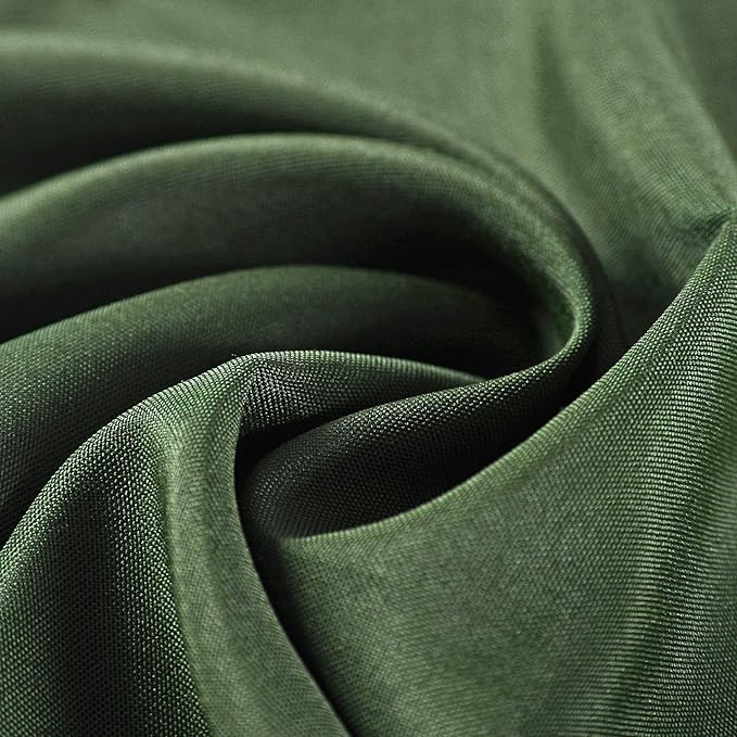 Cloth Napkins 17x17 inch Washable Polyester Dinner Napkins Soft Table Napkins for Wedding Party Dining Banquet(Willow,12PCS)