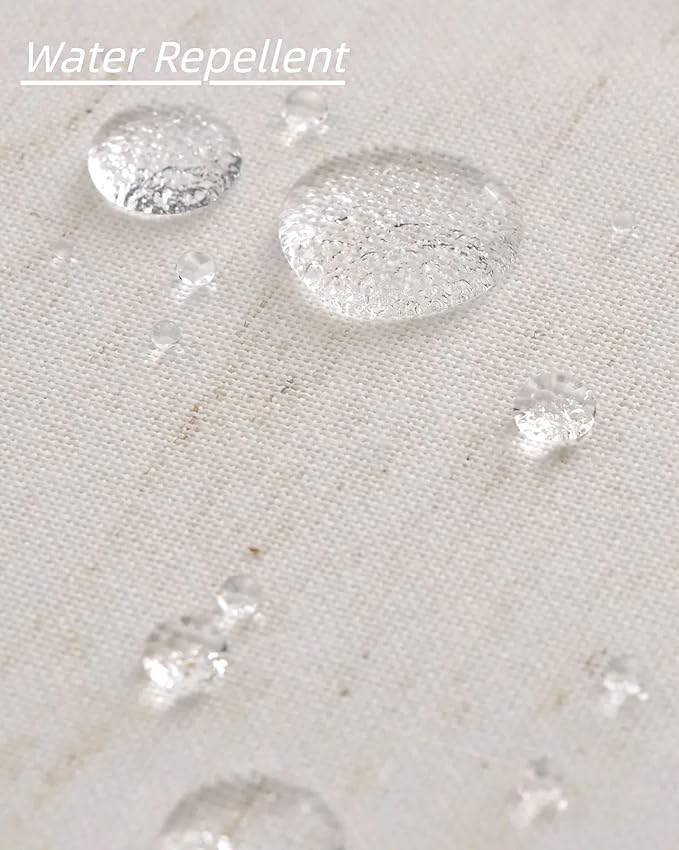 Rectangular Cloth Place Mats for Dining Tables Set of 12 Washable Water Repellent Non Slip Durable Linen Placemats Table Protective 12x18 Inch