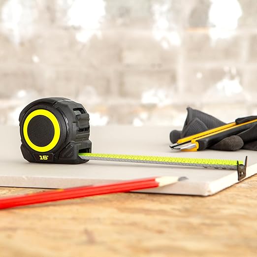 Komelon 16' Retraction Control Tape Measure