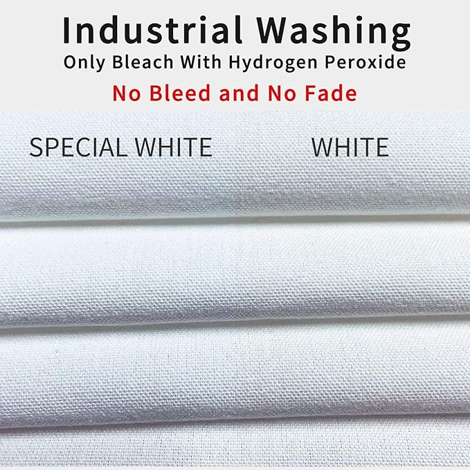 Restaurant Cloth Napkins Set of 12 Pack, Dinner Napkins Cloth Washable 20 x 20 Ins, MJS Commercial Quality, Reusable Table Napkins Cloth, Non-iron,No Fade, Easy to Remove Stains, Special white