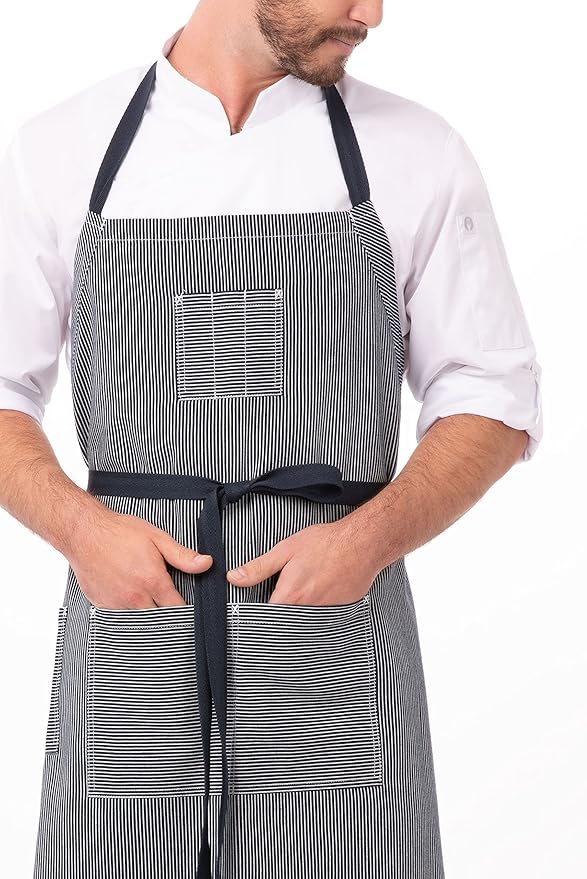 Chef Works Unisex Portland Chefs Bib Apron