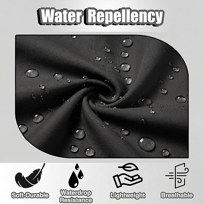 TOSHE Kitchen Apron Waterdrop Resistant Cotton Apron with adjustable Aprons for Women with Pockets Cooking Apron (2 Pack - Black)