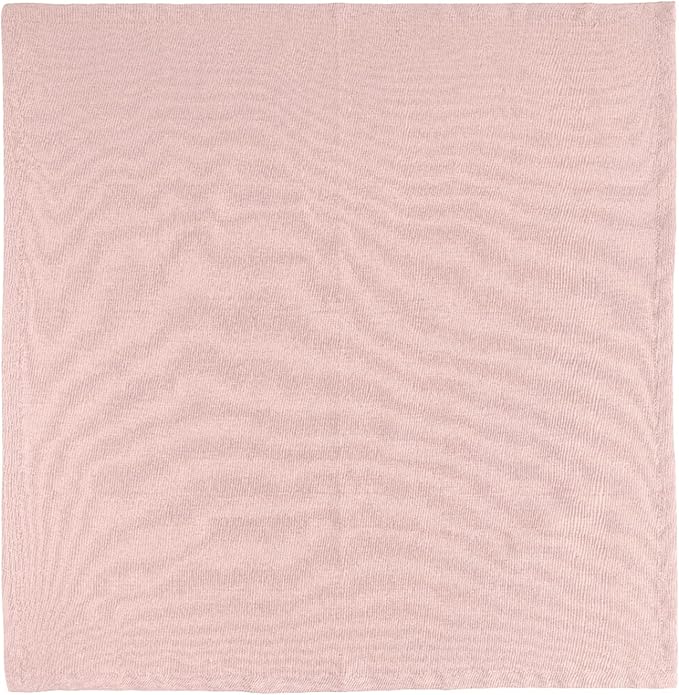 FINGERCRAFT Dinner Cloth Napkin Cotton Linen Blend 12 Pack Natural Premium Quality, Mitred Corner for Every Day Use Pre Shrunk and Good Absorbency 20x20 inch Easter Color Pink