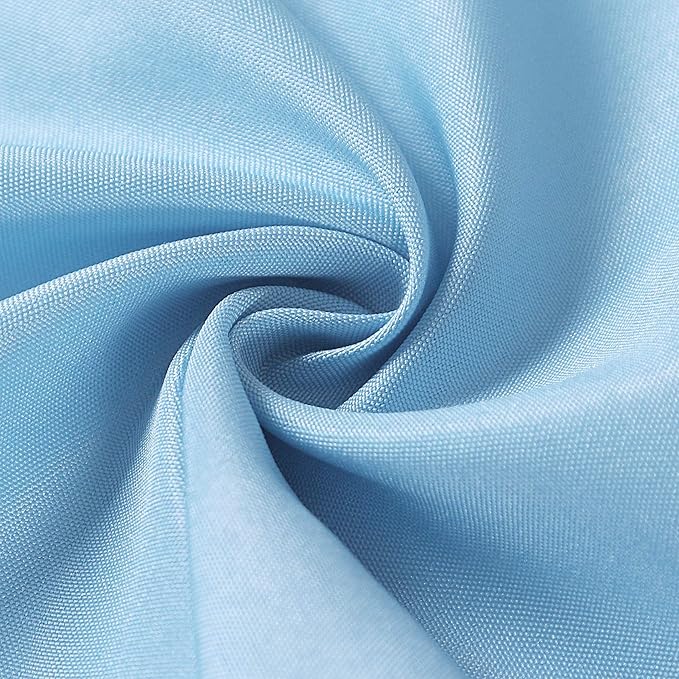 Cloth Napkins 20x20 inch Washable Polyester Dinner Napkins Soft Table Napkins for Wedding Party Dining Banquet(Blue Mist,25PCS)