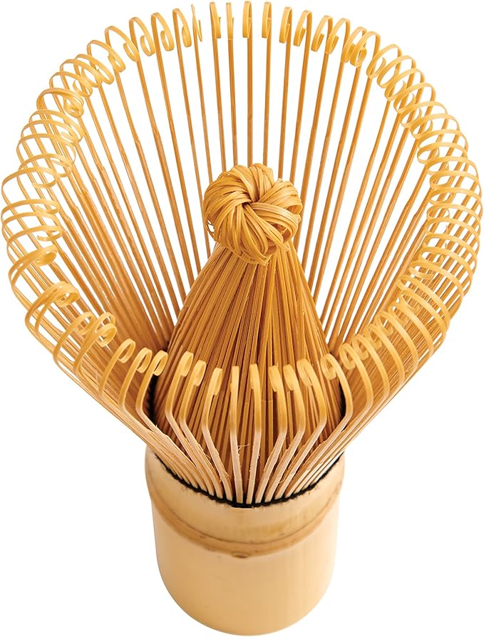 Helen’s Asian Kitchen Traditional Matcha Tea Mixer Whisk, Natural Bamboo, 4.5-Inch