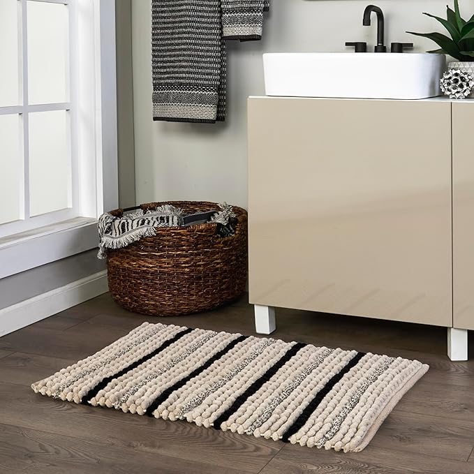 SKL HOME Roseville Rug for Bath/Kitchen/Bar & Gift, Tan