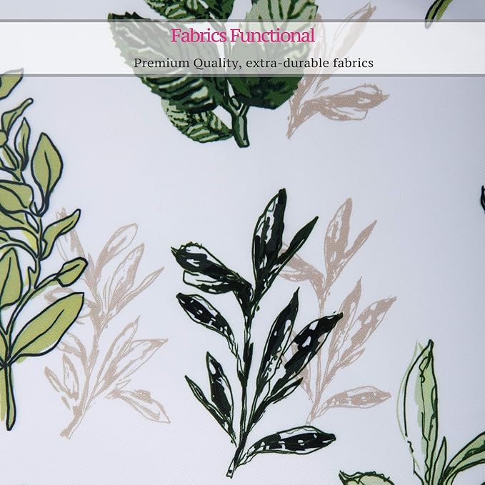 RosieLily Herb Aprons for Women with Pockets Floral Apron Green Apron Cute Kitchen Apron for Cooking Baking Gardening Grilling BBQ Gardening Gifts for Women Leaves Plants Botanical