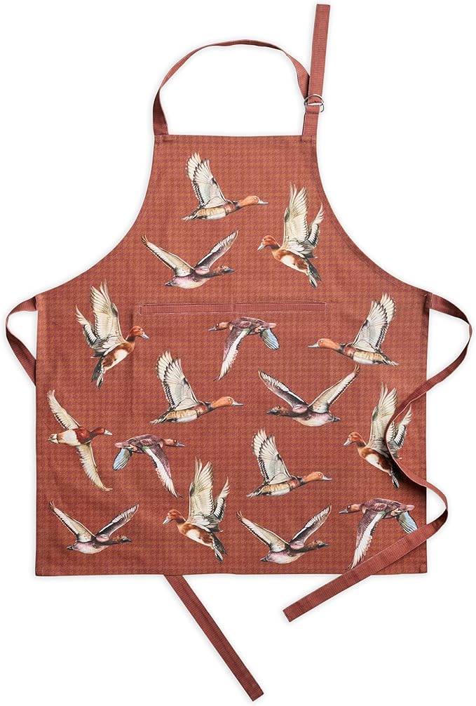 Maison d' Hermine 100% Cotton Apron for women with Pocket Kitchen Chef Apron for Men Cooking Mothers Day Gifts