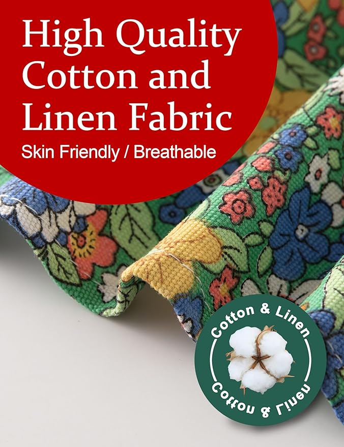 Big Plus Size Aprons for Women with Pockets Cotton Linen Baking Kitchen Cooking