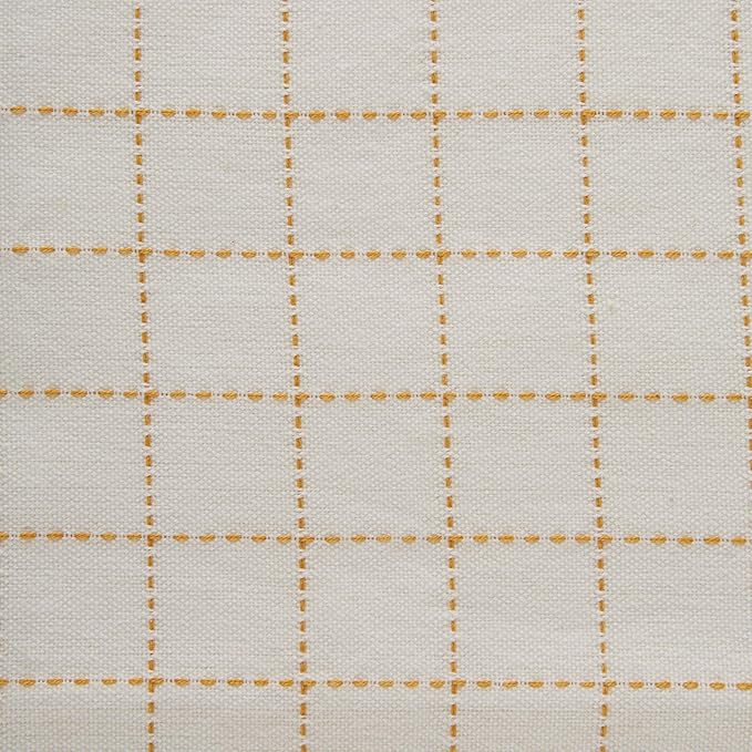 DII Everyday Basic Kitchen Collection Large Woven Cotton Dishtowel/Tea Towel Set, 18x28, Honey Gold, 5 Count