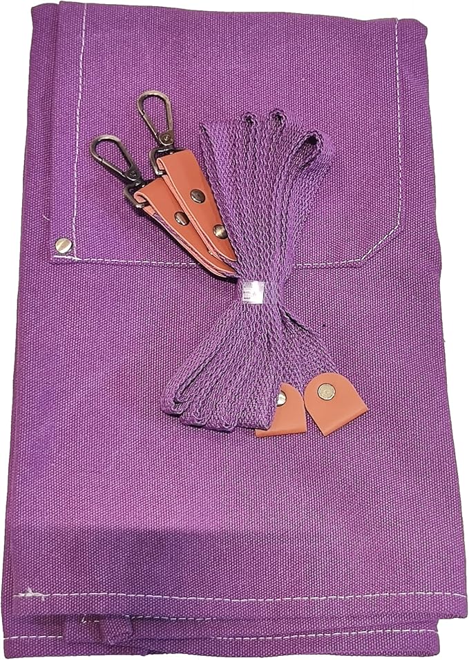 Chef Apron with Large Pockets for Women Men, Cotton Canvas Cross Back Water Repellent Adjustable Work Apron