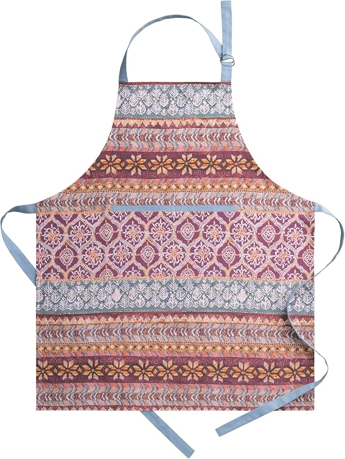 Maison d' Hermine 100% Cotton Apron for women with Pocket Kitchen Chef Apron for Men Cooking Mothers Day Gifts